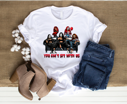 you can't sit with us
